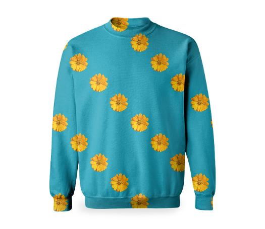 Zell Johnson First Flower Sweat Shirt