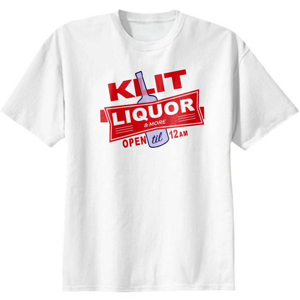 liquor store parody logo