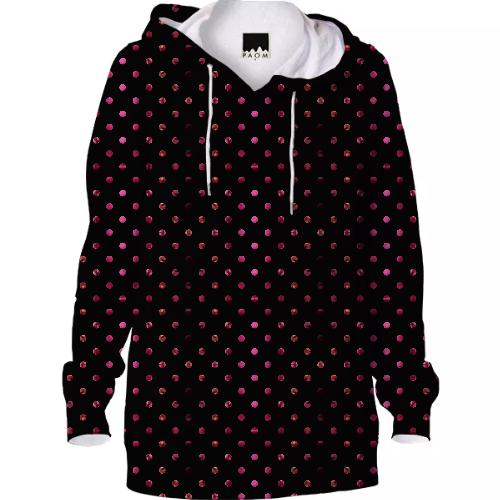 Polka Dot Pattern Hoodie