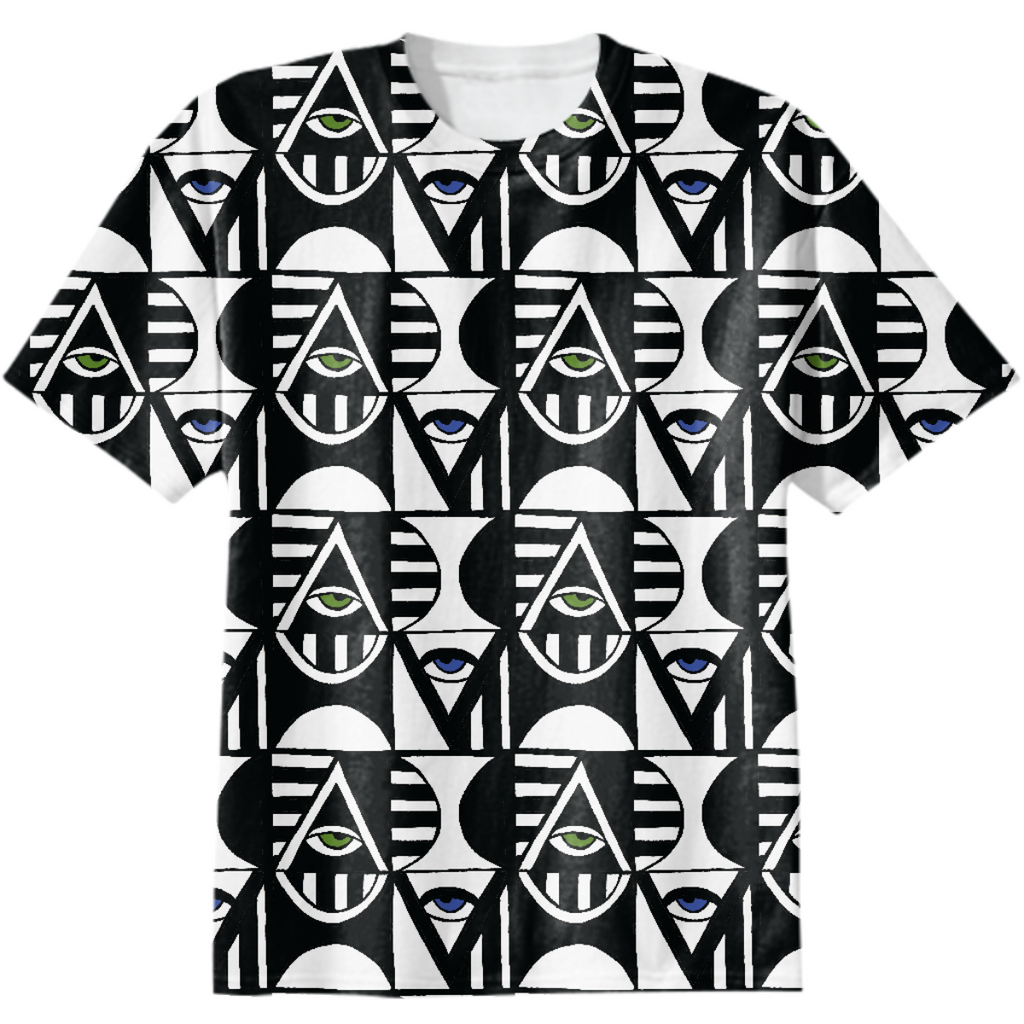Black and White Tut Tee
