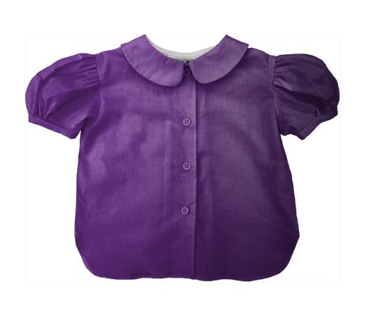 purple blouse