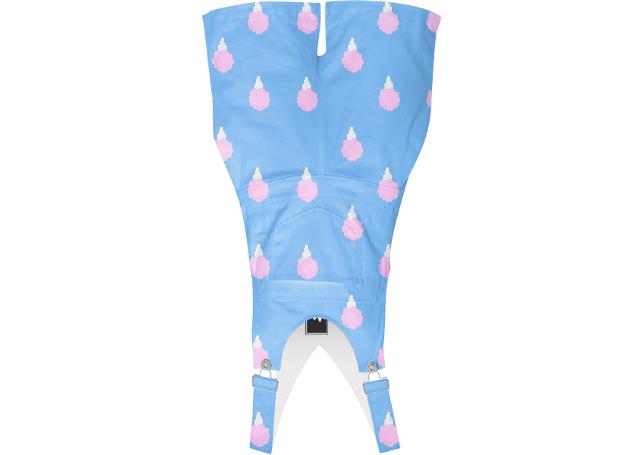 Pink Cotton Candy Shorteralls