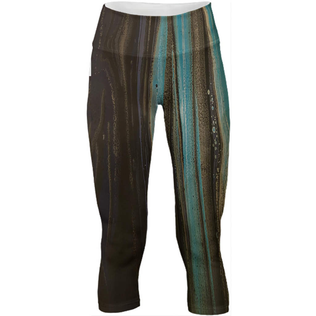 Blue and Brown Yoga