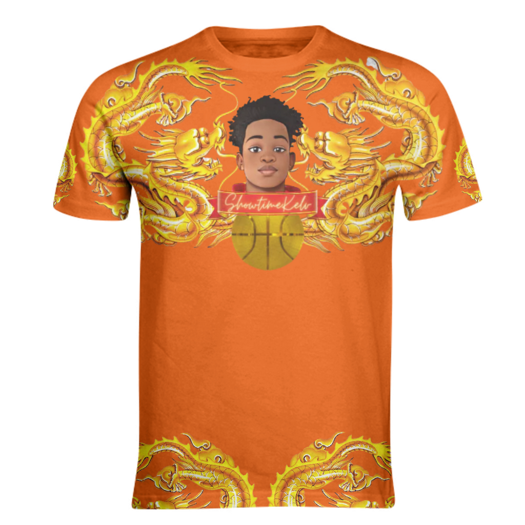 SHOWTIME KELV  CROSS FRONT LOGO T-SHIRT