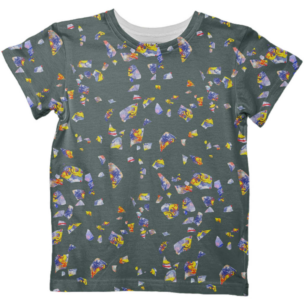 Terrazzo green grey