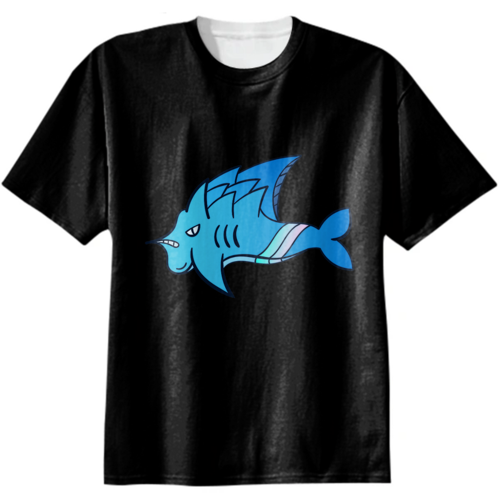 Mega Shark Mutant Abstract