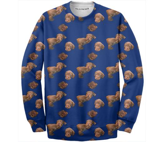 Puppies Cotton Sweatshirt