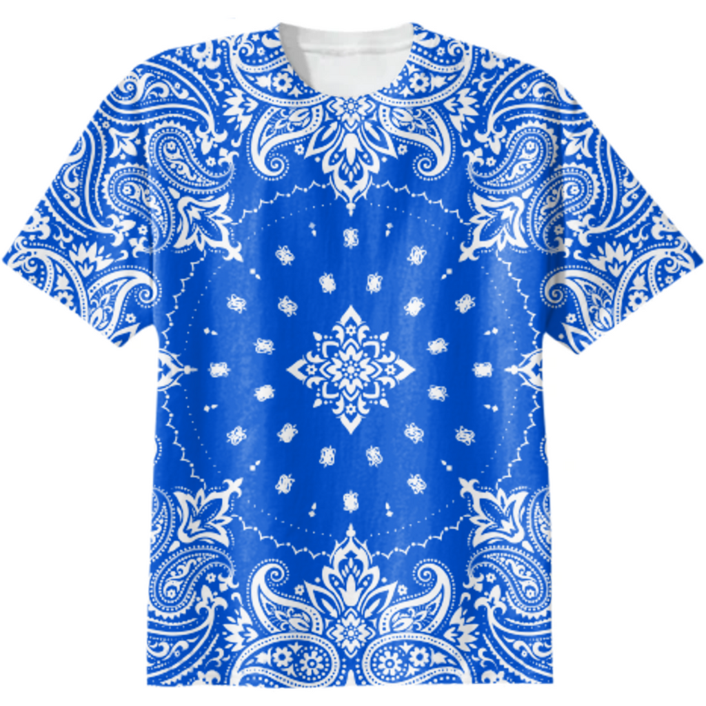 DARK BLUE BANDANA T-SHIRT 💙