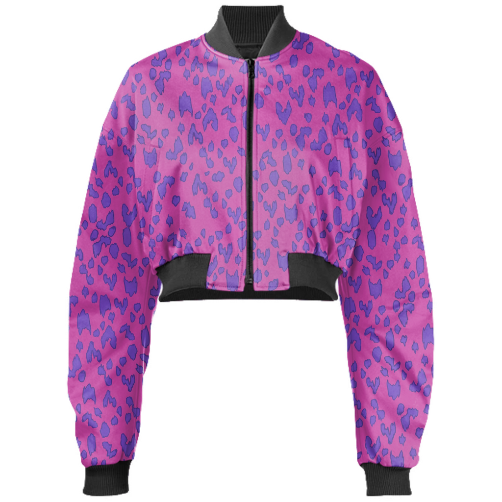 Neon PinkxViolet Cheetah