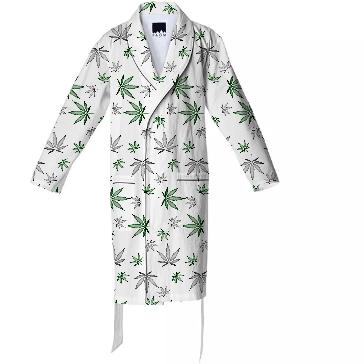 Weed Illustrated Robe