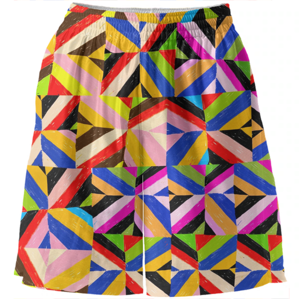 Mosaic Basketball shorts