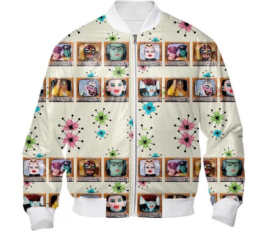 Leigh Bowery Taboo TV Sets bomber jacket