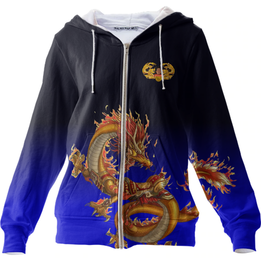 STK HOODIE STYLE #003- BLUE GRADIENT