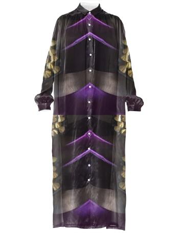 Long Sleeve Shirt Dress Future Tribal Gods Of The Future By Priveight
