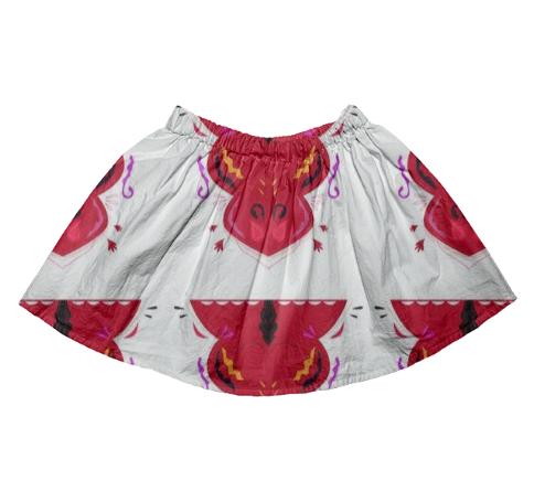 Designers Skirt ornaments Red White