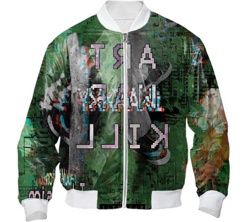 ArtWarKill Bomber Jacket