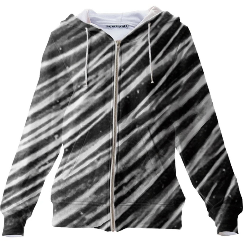 Black and White Modern Zebra Print
