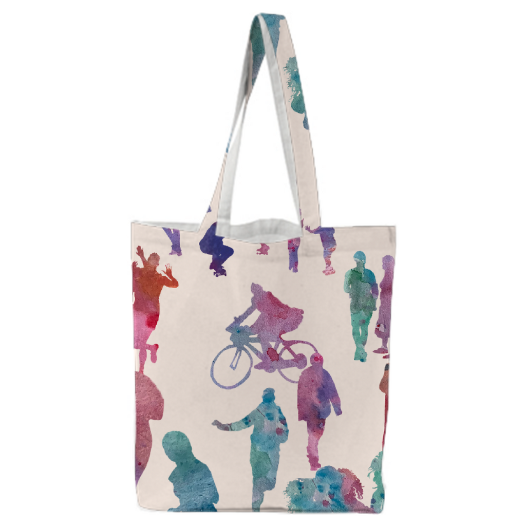 people watching tote