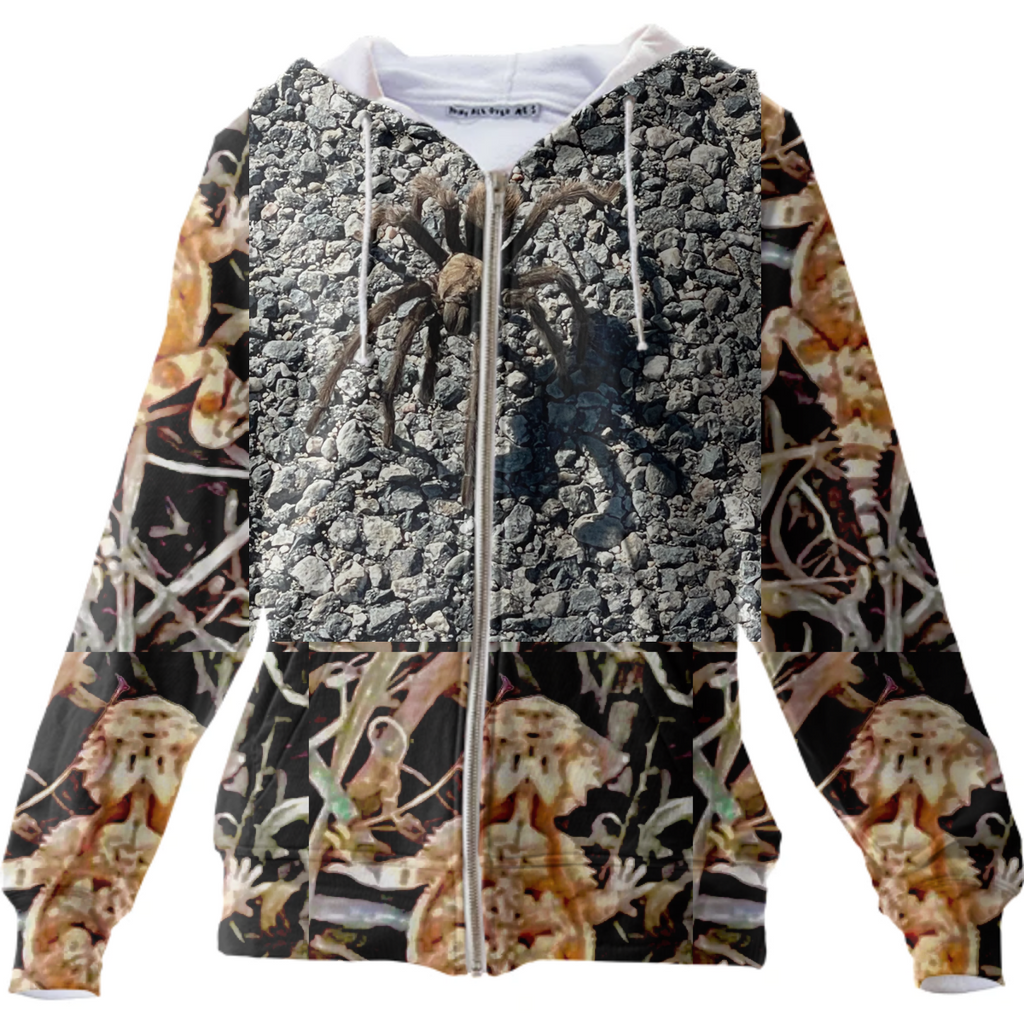 Desert camo zip up