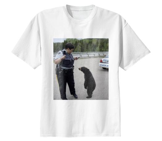 Placed Cotton T shirt