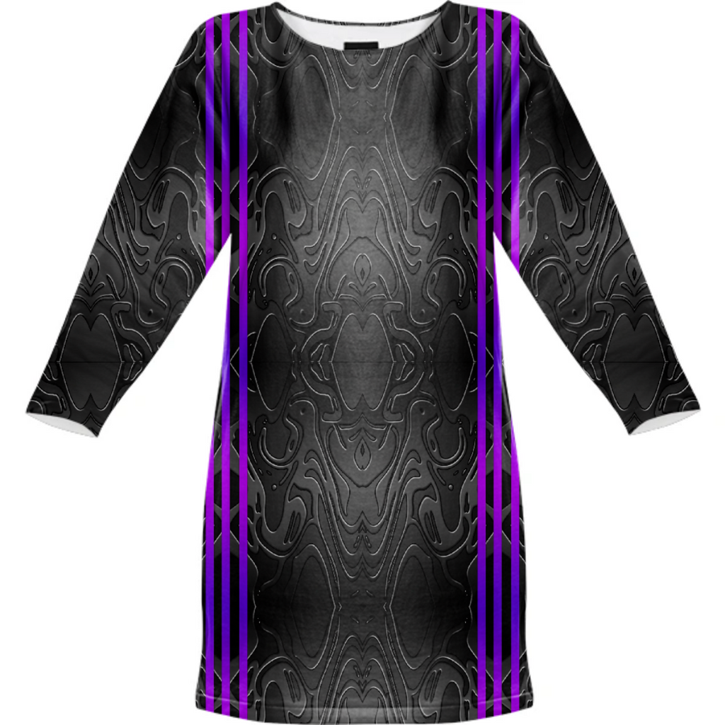 Baylien Plasma Purple Neon Dress