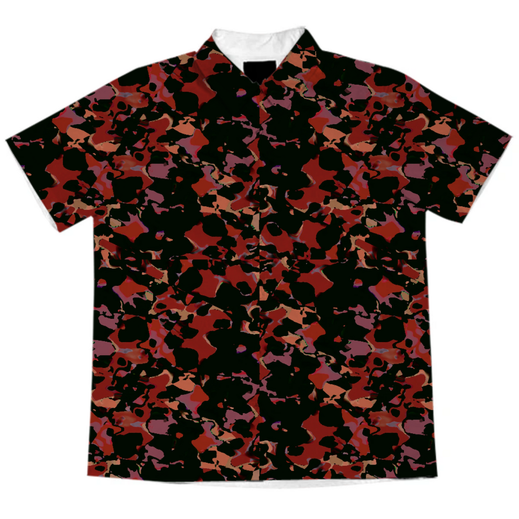 Dark Modern Camo Print