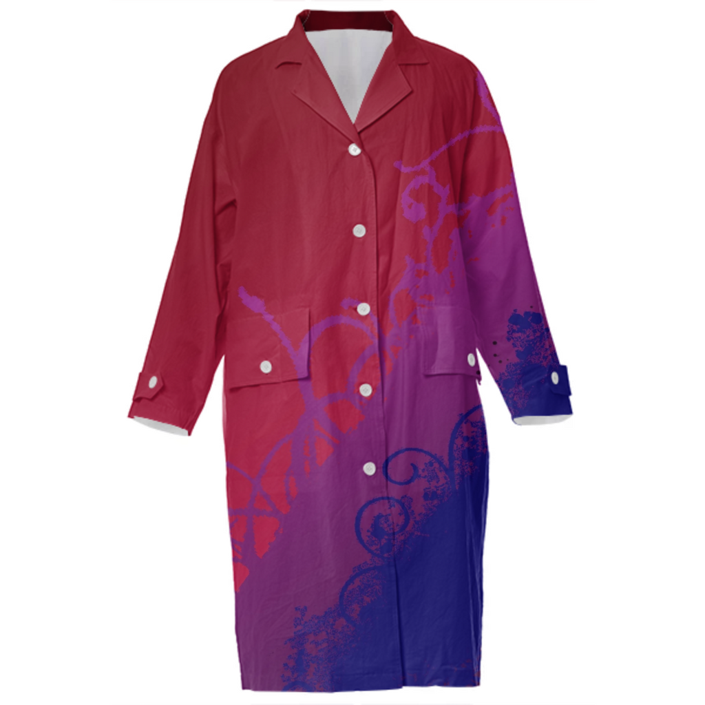 dark blue red