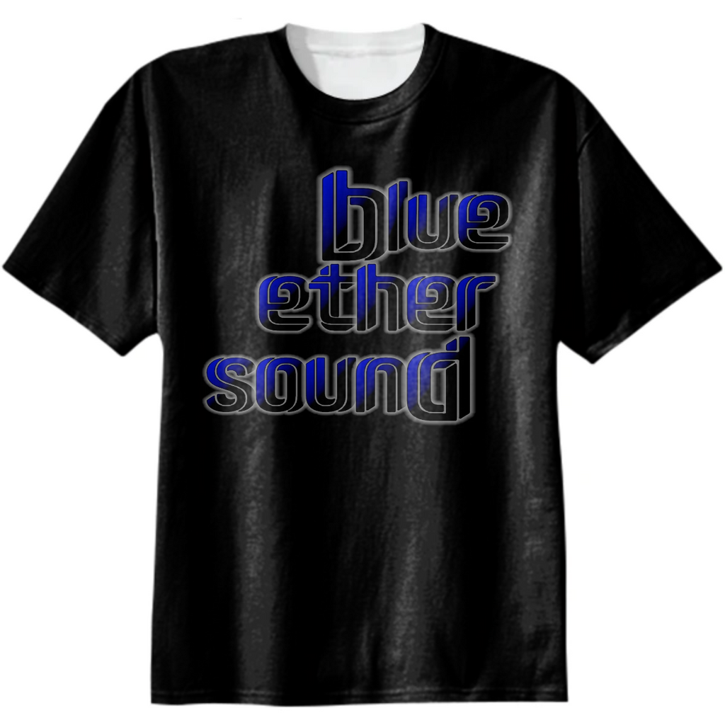 Blue Ether Sound 23 logo tee