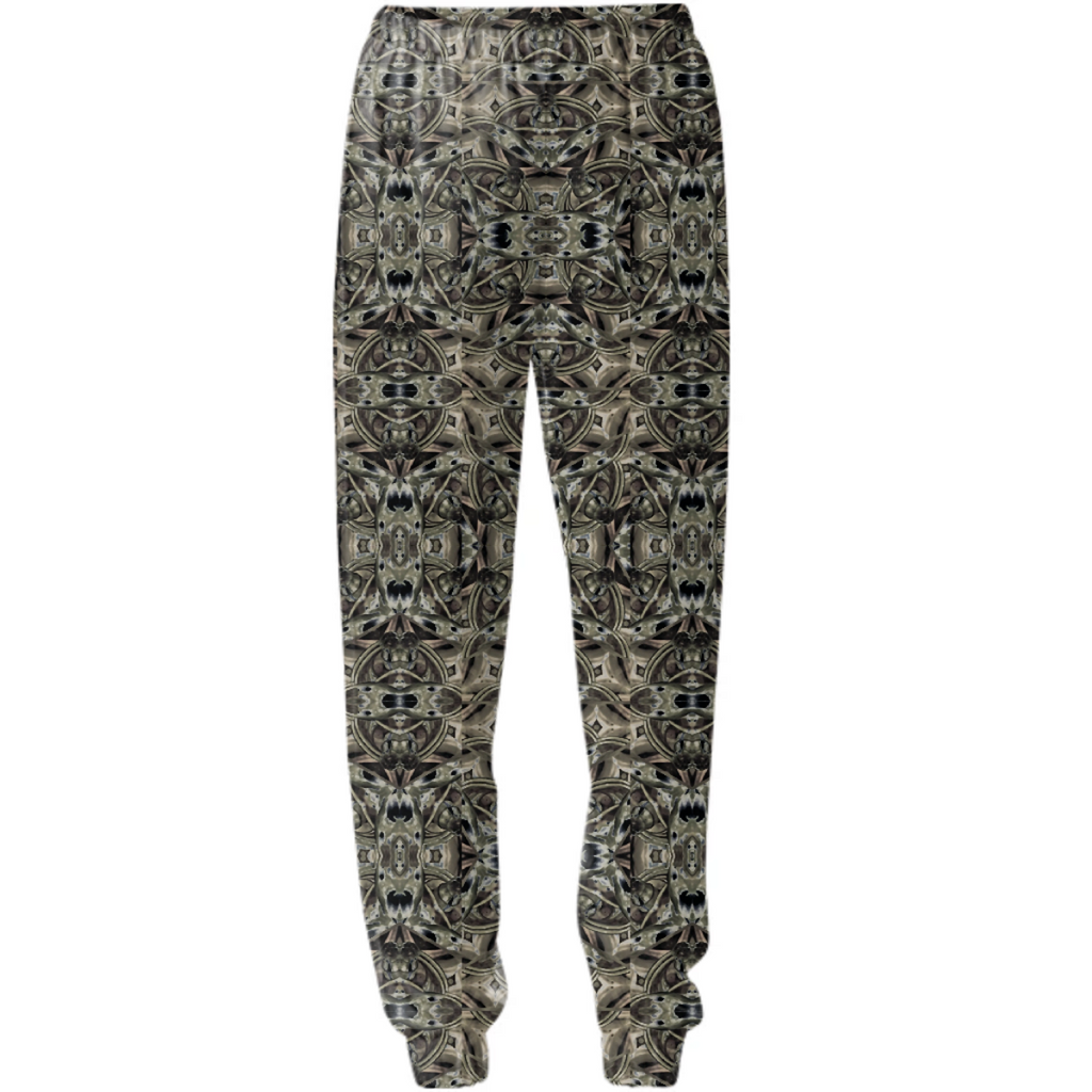 Steampunk Camouflage Print Pattern
