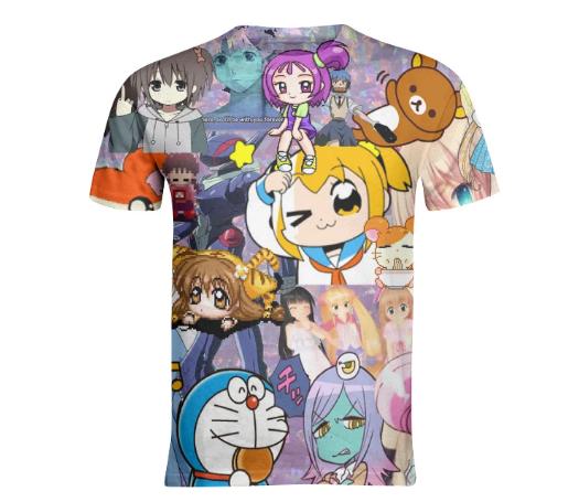 cool anime shirt wow