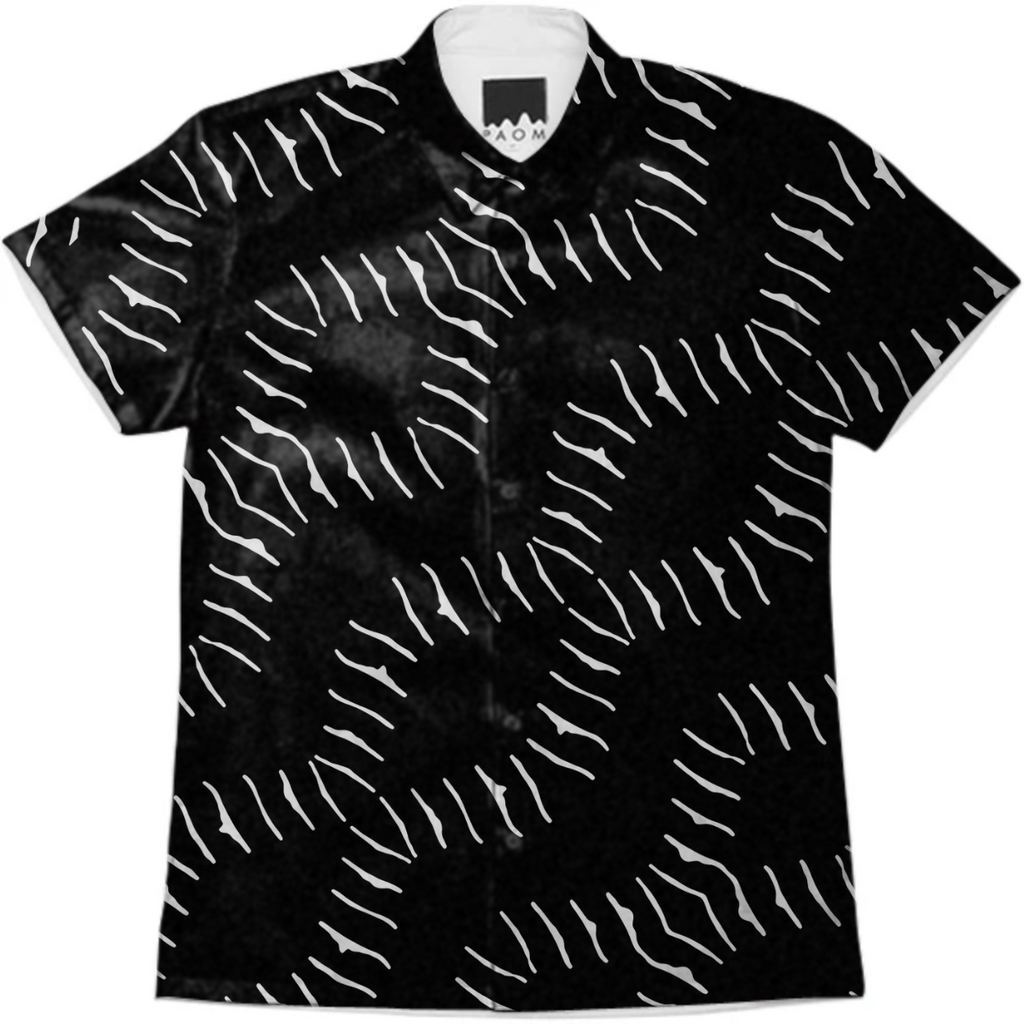 Black and White Geo Print