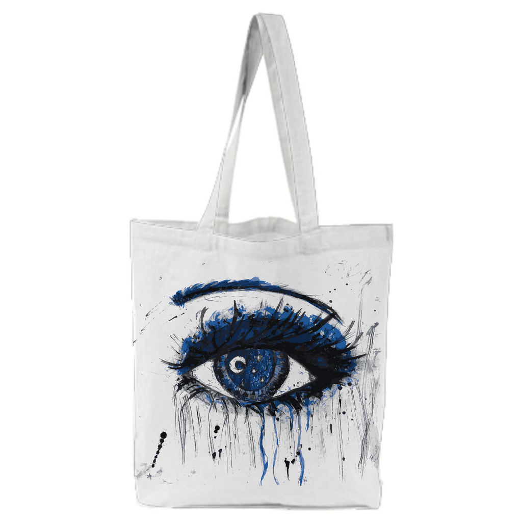 Night eye eyes aesthetic pretty anime emo alternative egirl tote bag