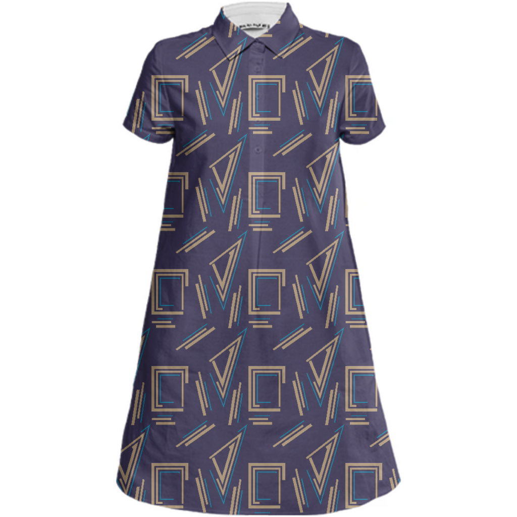 fashion design in the style of constructivism