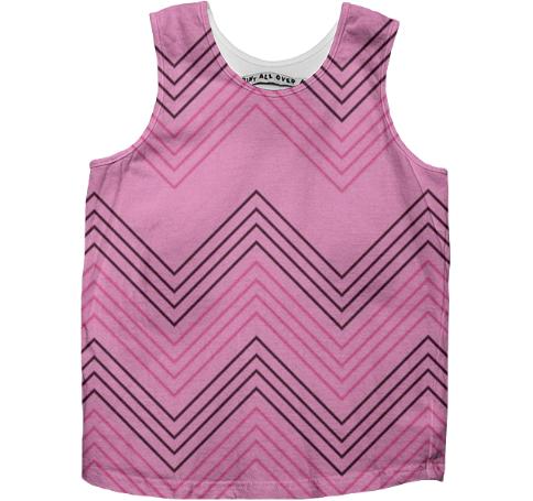 KIDS TANK Top with stripes Original fashion design