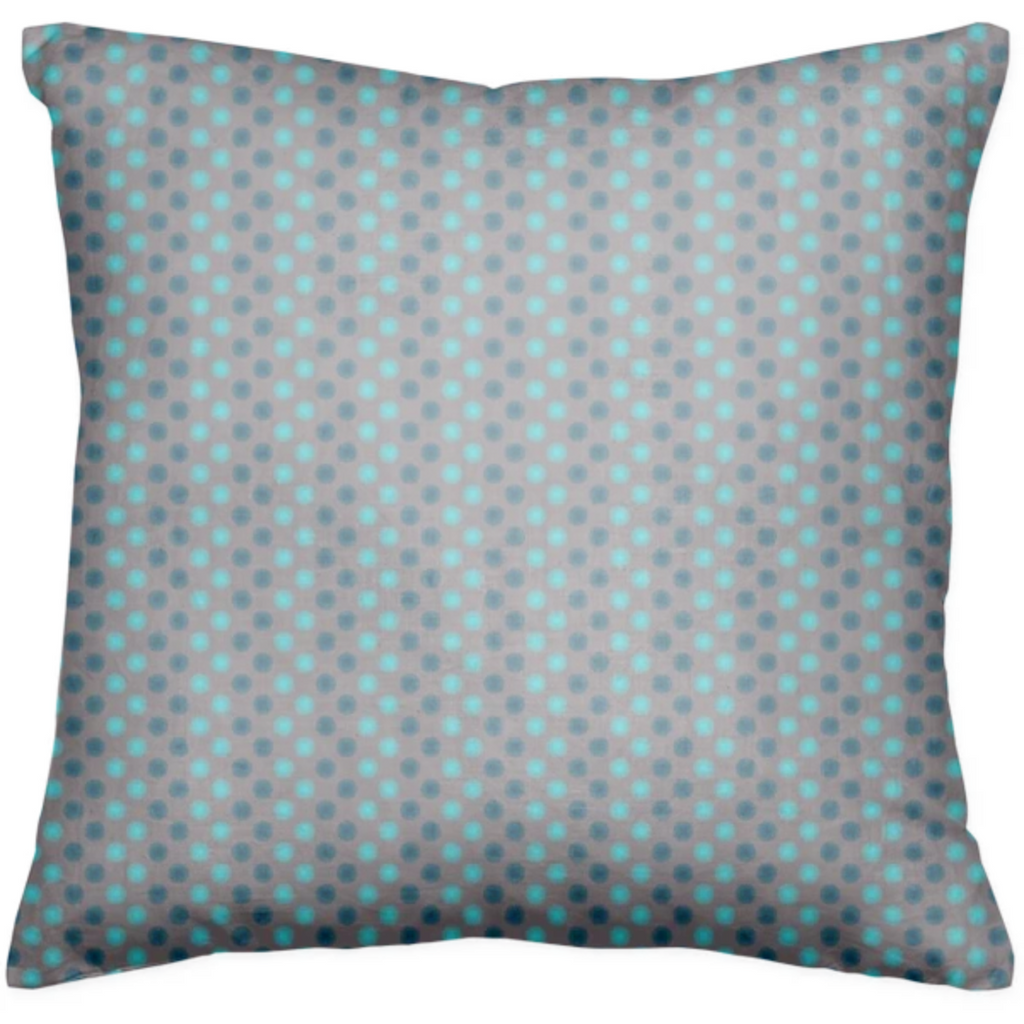 Abstract Dots Explosion 4 Pillow