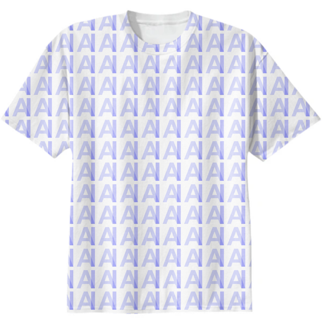 AI Pattern - Blue