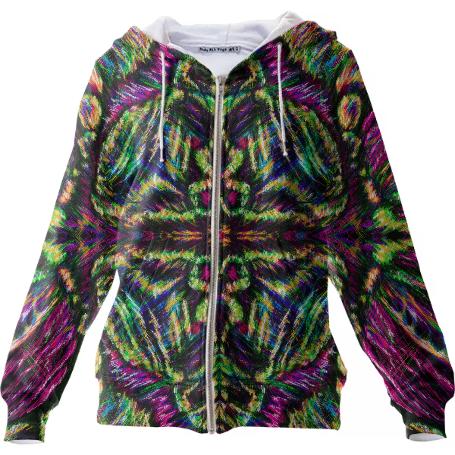 Electric Flower Hoodie