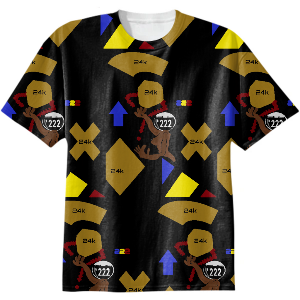 SALIVA PRINT Tee By NASTY NASA X QUANTUM