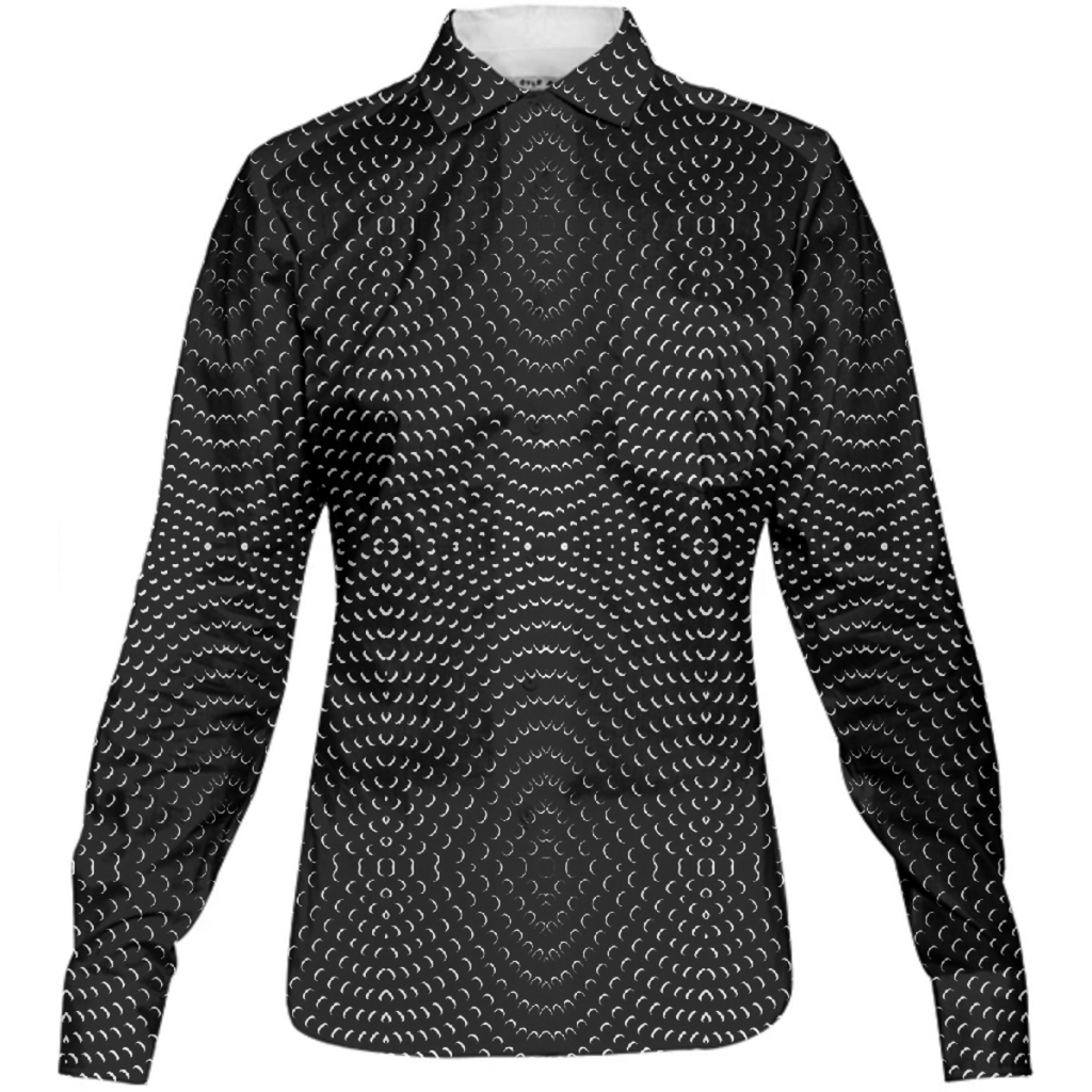 Black and White Kinetic Design Pattern