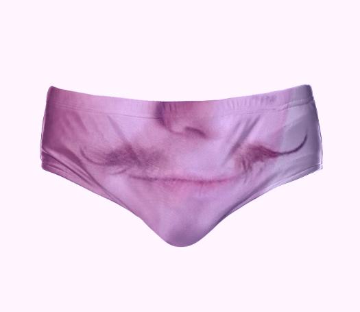 Dali Mustache Speedo