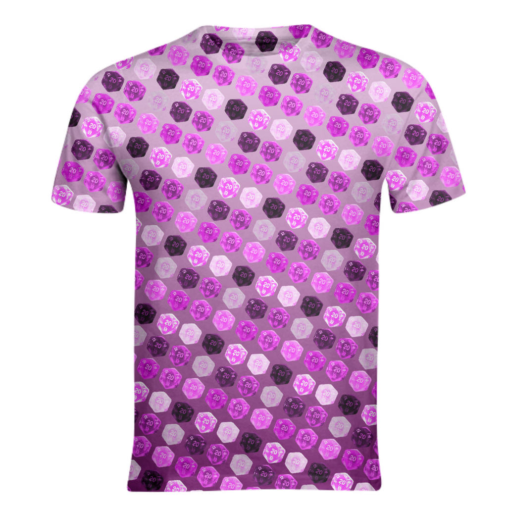 Pink Variation Nat20 dnd geometric