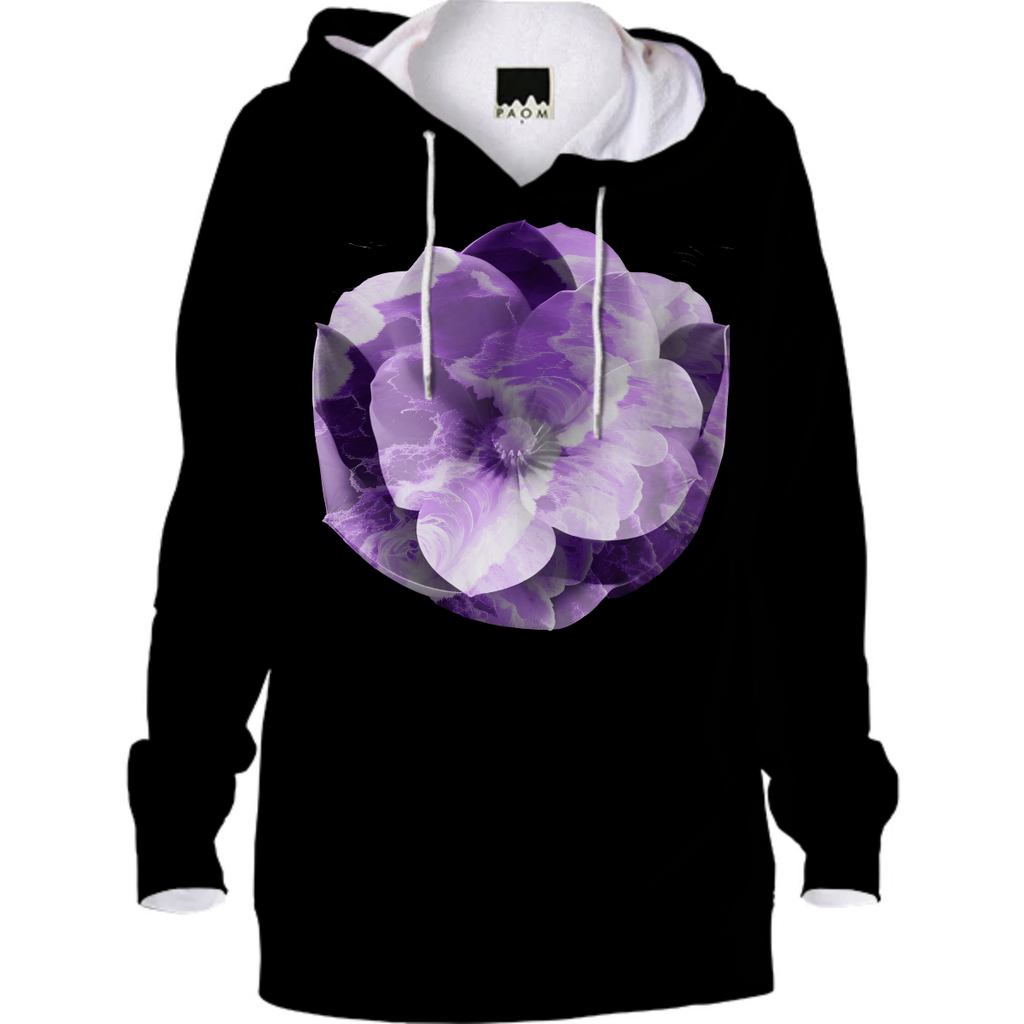 Purple waves flower