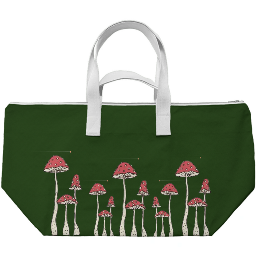 Mushroom Forest Weekend Bag
