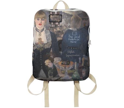 Backpack Digital impressionism 003