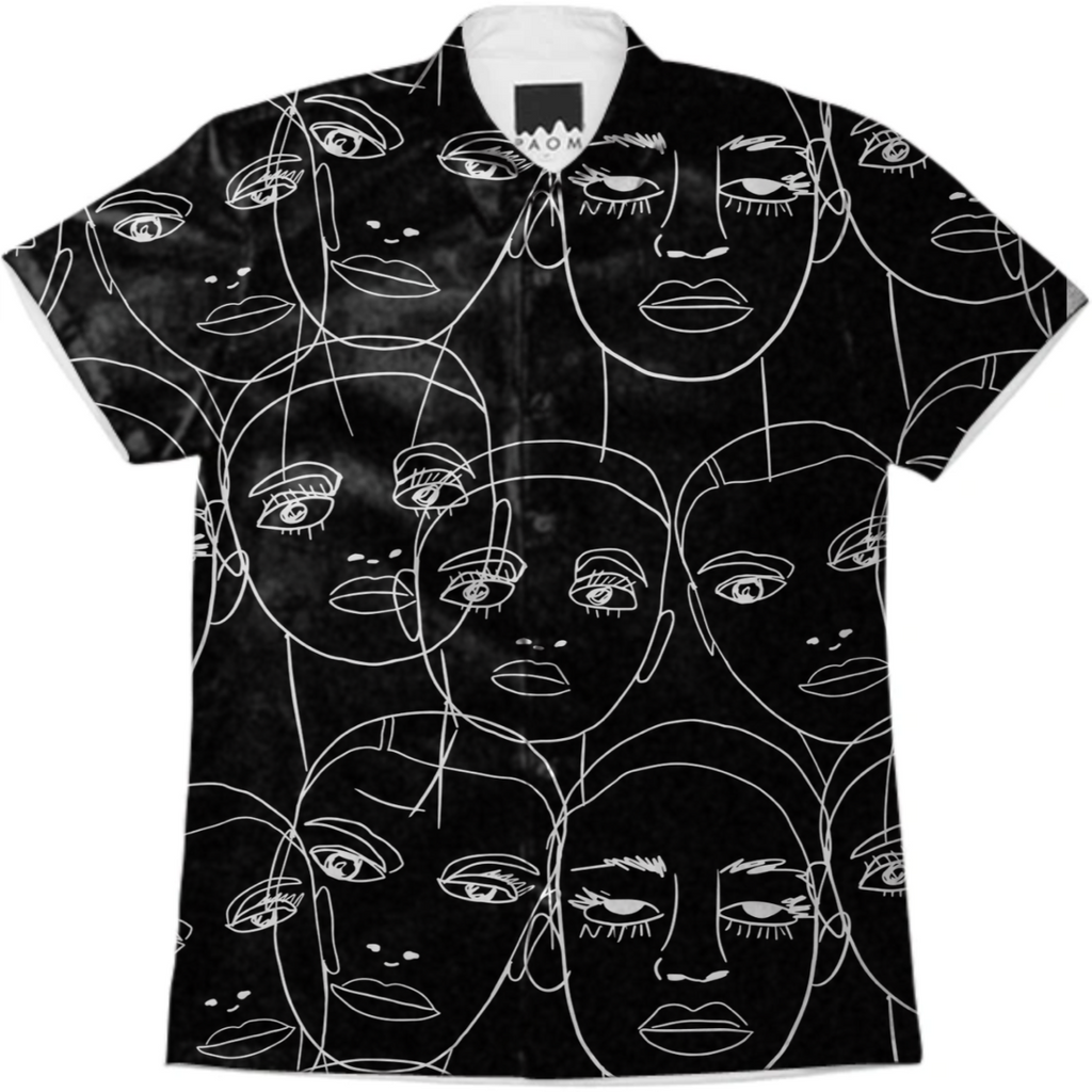 Faces (black) shirt