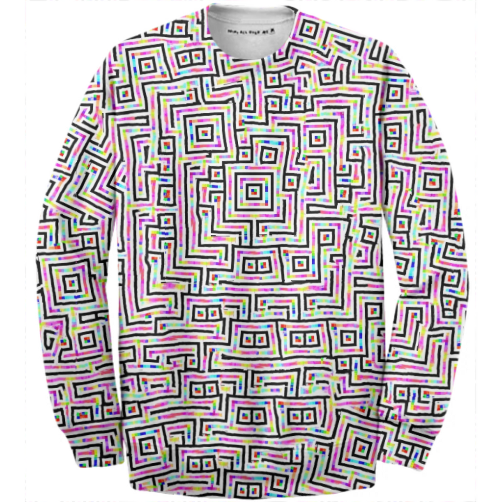 pink maze sweater 30034