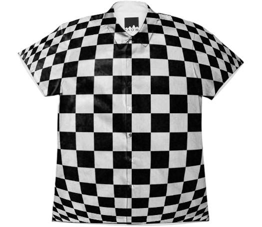Optical illusion Short Sleeve Workshirt 2
