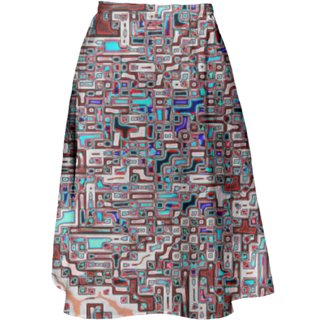 squared red blue
