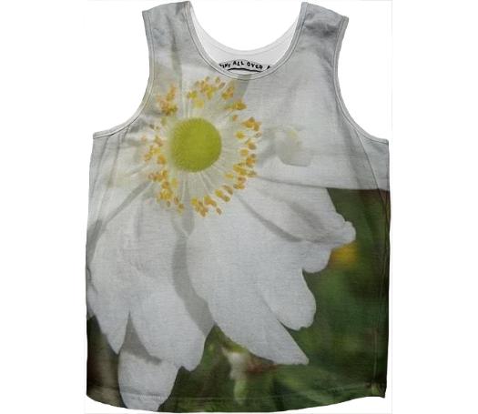 Sleeveless Flowered Tank top
