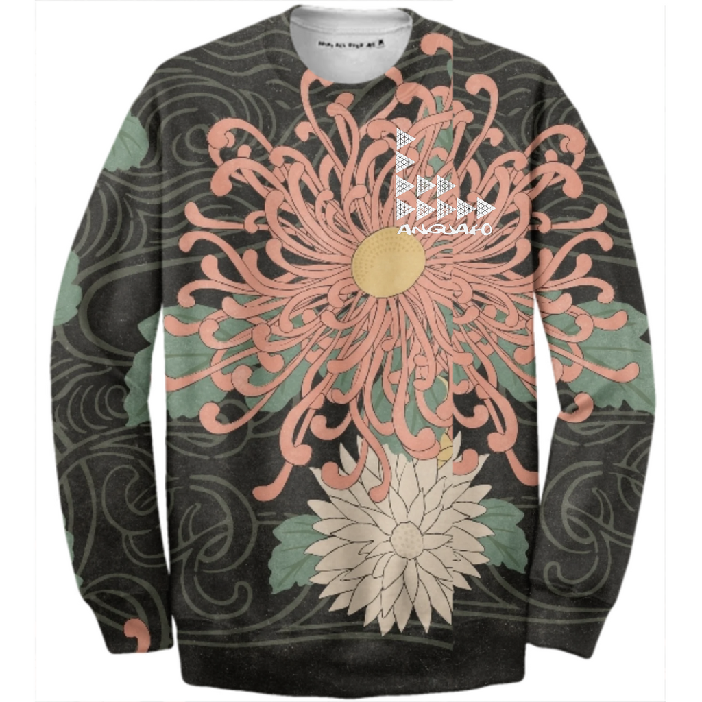 Anguafo 25 M Tongues wildflower sweater